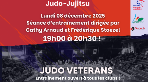 JUDO VETERANS - 8 DÉCEMBRE 2025